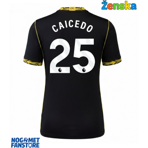 Chelsea Moises Caicedo #25 Gostujuci Dres za Ženska 2026-27 Kratak Rukav